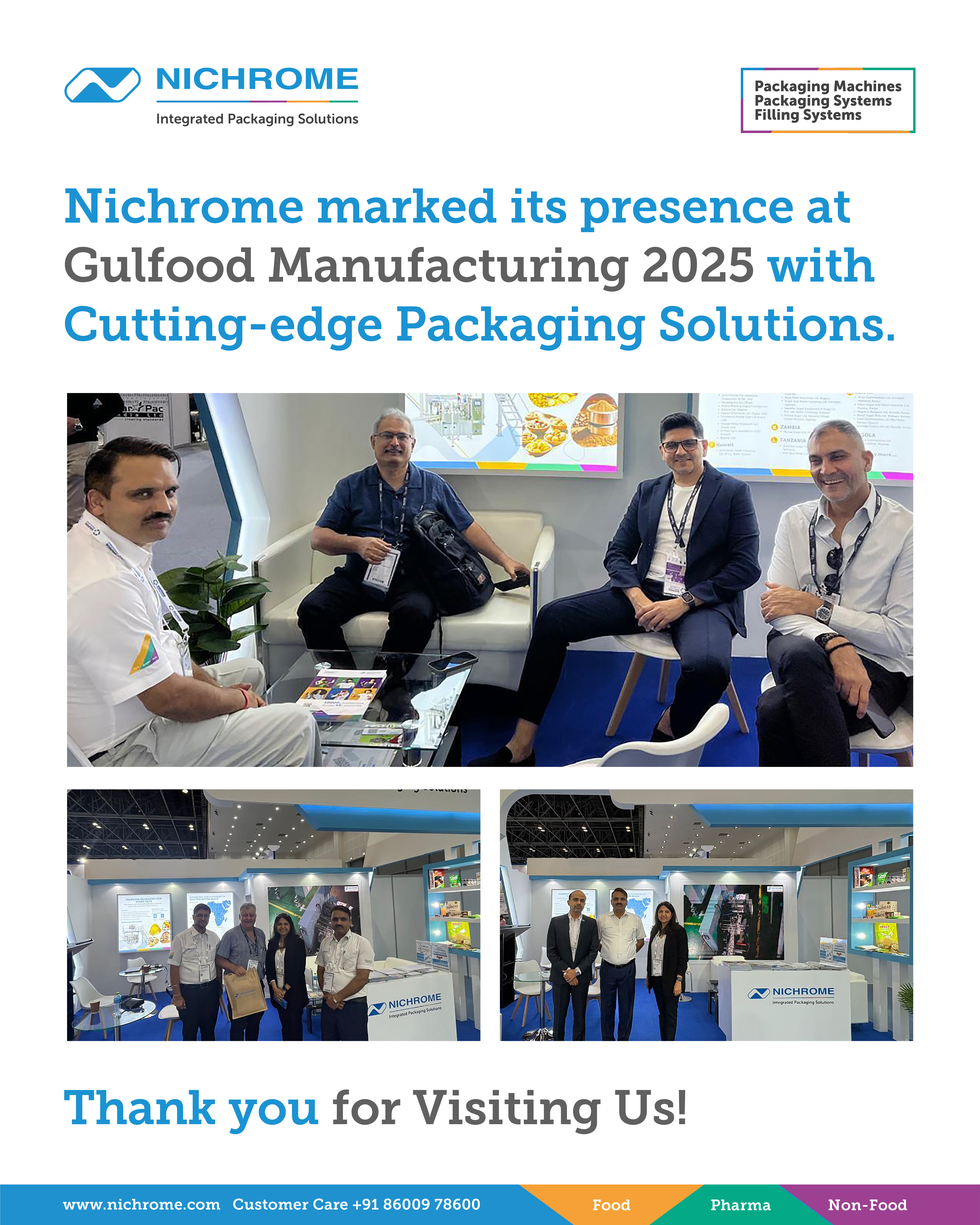 Nichrome at Gulfood manufacturing 2025